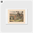 アートポストカード-Sporting Miseries, or Six Red Letter Days in the country
 - イェール大学アートギャラリー Postcard.