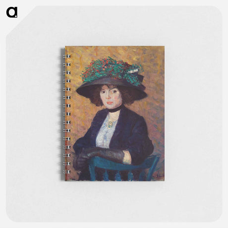 アートメモ帳-Woman with Green Hat
 - バーンズ・コレクション Memo.