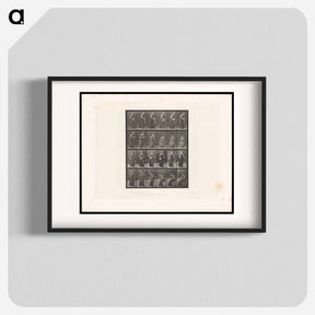 アートポスター-Reading Woman
 - エドワード マイブリッジ Poster.