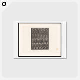 アートポストカード-Reading Woman
 - エドワード マイブリッジ Postcard.
