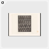 アートポストカード-Reading Woman
 - エドワード マイブリッジ Postcard.