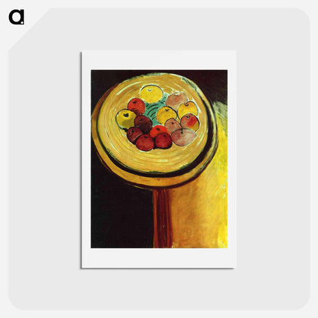 アートポストカード-Apples - アンリ マティス Postcard.