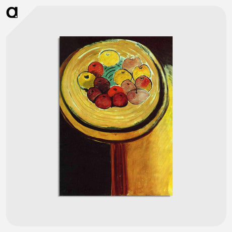 アートポストカード-Apples - アンリ マティス Postcard.