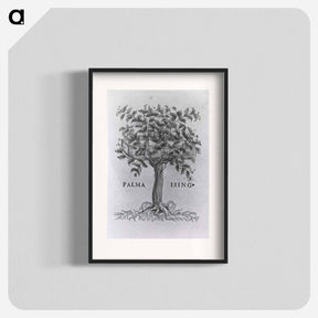 アートポスター-Printer's Mark with Holly Tree
 - 国立医学図書館 Poster.