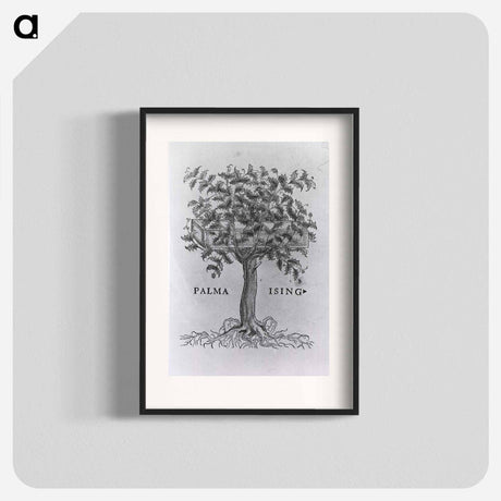 アートポスター-Printer's Mark with Holly Tree
 - 国立医学図書館 Poster.