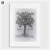 アートポスター-Printer's Mark with Holly Tree
 - 国立医学図書館 Poster.
