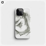 New Female Portrait, Assemble - Pierre Auguste Renoir Phone Case.