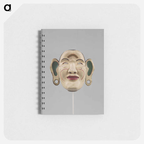 アートメモ帳-White-Faced Ceremonial Mask
 - セントルイス美術館 Memo.