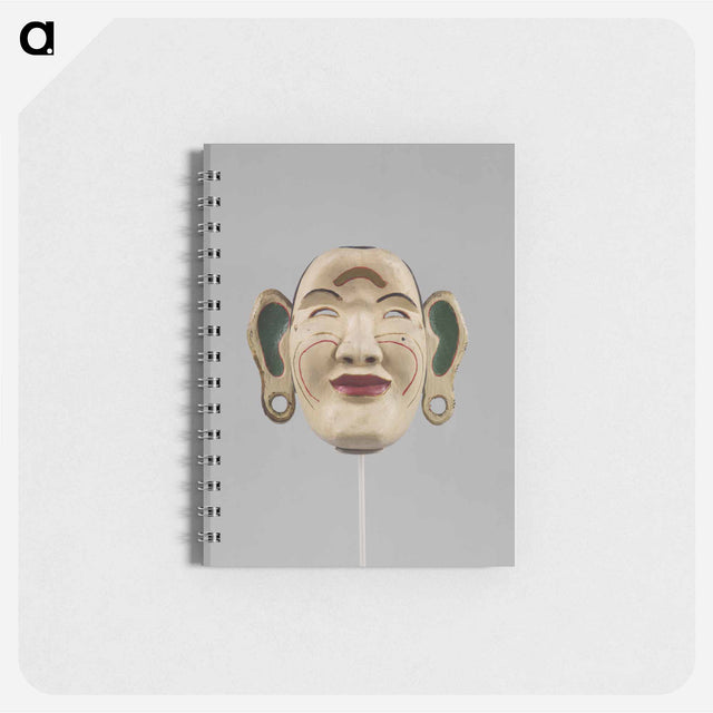 アートメモ帳-White-Faced Ceremonial Mask
 - セントルイス美術館 Memo.