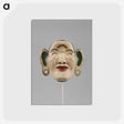 アートポストカード-White-Faced Ceremonial Mask
 - セントルイス美術館 Postcard.