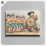 アートパネル-General Suwarrow Towing the French Directory into Russia
 - イェール大学アートギャラリー Canvas.