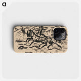 Galloping horses - アーノルド ピーター ワイズ クビンチャン Phone Case.