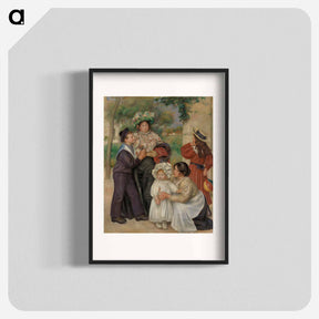 アートポスター-The Artist's Family
 - バーンズ・コレクション Poster.
