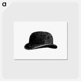 アートポストカード-Bob Hat Illustration from Cook's Handbook for London
 - 大英図書館 Postcard.