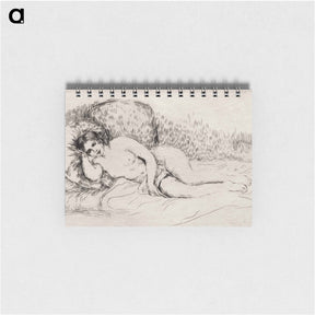 アートメモ帳-Nude Woman Reclining - ピエール オーギュスト ルノワール Memo.