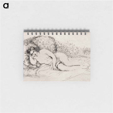 Nude Woman Reclining - ピエール オーギュスト ルノワール Memo.