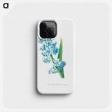 Blue hyacinth - Pierre Joseph Redouté Phone Case.