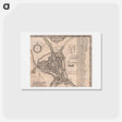 アートポストカード-Map of Worcester
 - イェール大学アートギャラリー Postcard.