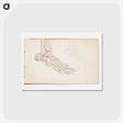 アートポストカード-(unknown)part of a sketchbook - アルバート エーデルフェルト Postcard.