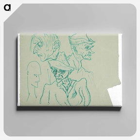 アートパネル-Cartoons - アーノルド ピーター ワイズ クビンチャン Canvas.