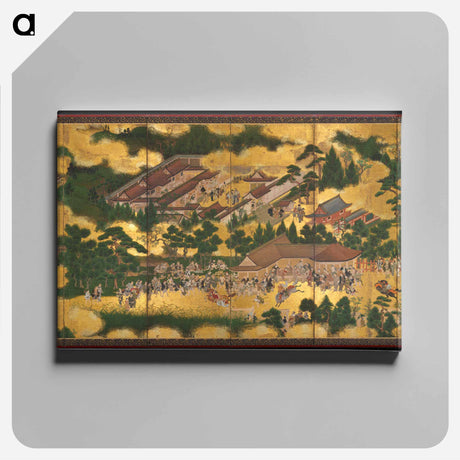 アートパネル-Horse Race at the Kamo Shrine
 - クリーブランド美術館 Canvas.