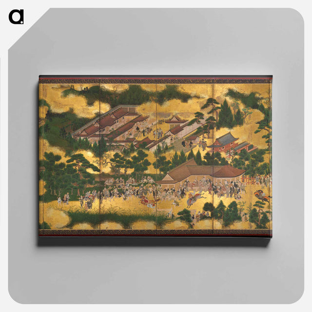 アートパネル-Horse Race at the Kamo Shrine
 - クリーブランド美術館 Canvas.