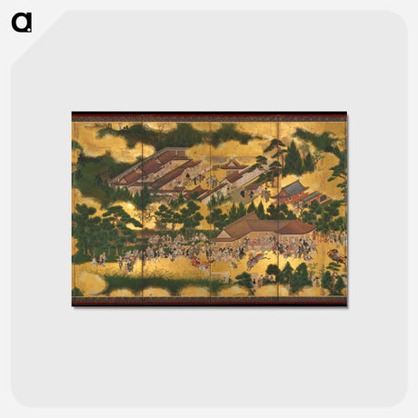 アートポストカード-Horse Race at the Kamo Shrine
 - クリーブランド美術館 Postcard.