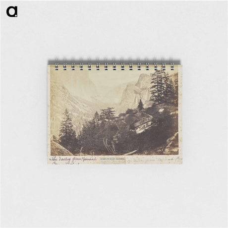 アートメモ帳-Yo-Sem-i-te Valley, California
 - エドワード マイブリッジ Memo.