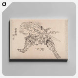 Hokusai's Album of Sketches - Katsushika Hokusai Canvas.