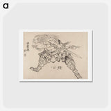 アートポストカード-Hokusai's Album of Sketches - 葛飾 北斎 Postcard.