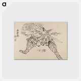 アートポストカード-Hokusai's Album of Sketches - 葛飾 北斎 Postcard.