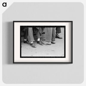 アートポスター-Waco Market Feet
 - ラッセル リー Poster.