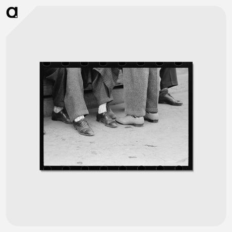 アートポストカード-Waco Market Feet
 - ラッセル リー Postcard.