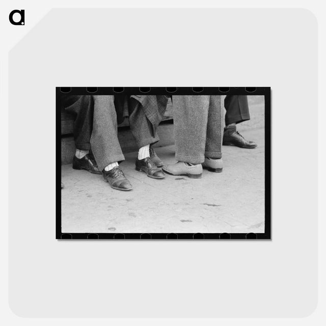 アートポストカード-Waco Market Feet
 - ラッセル リー Postcard.