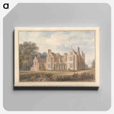 アートパネル-South West View of Bourn Hall, Cambridgeshire; the Seat of the Right hon'ble, Earl Delawarr
 - イェール大学アートギャラリー Canvas.