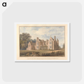 アートポストカード-South West View of Bourn Hall, Cambridgeshire; the Seat of the Right hon'ble, Earl Delawarr
 - イェール大学アートギャラリー Postcard.