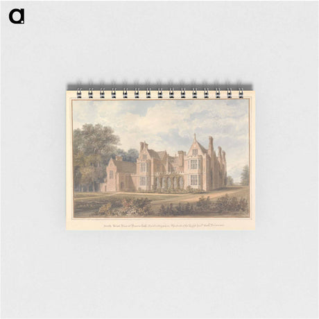 アートメモ帳-South West View of Bourn Hall, Cambridgeshire; the Seat of the Right hon'ble, Earl Delawarr
 - イェール大学アートギャラリー Memo.