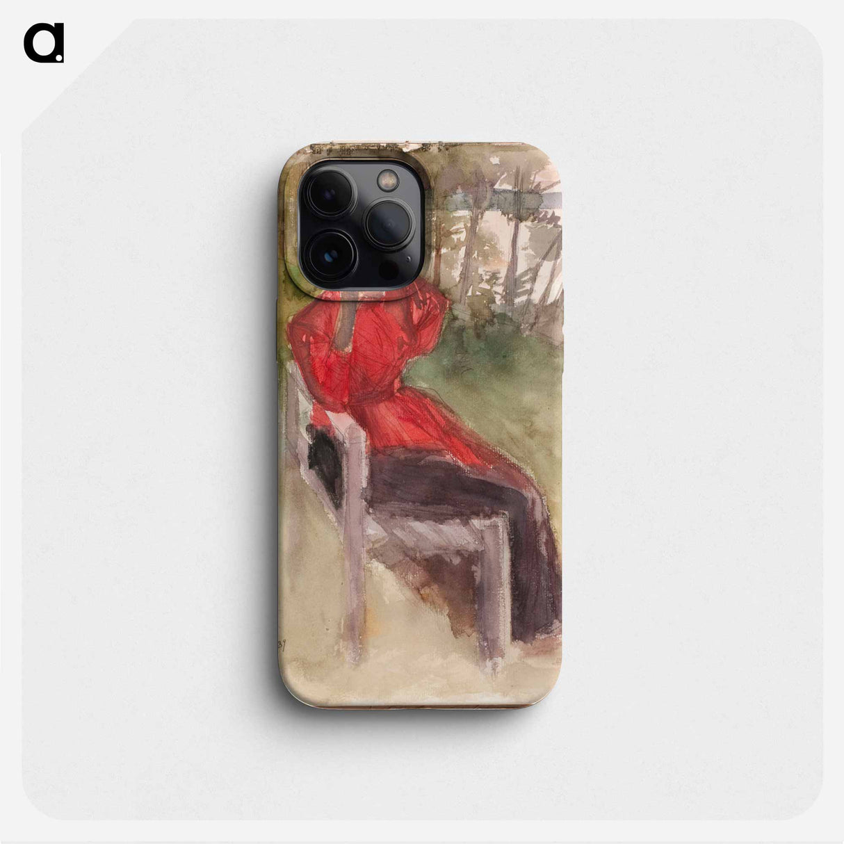 Part of a sketchbook - アルバート エーデルフェルト Phone Case.