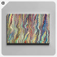 アートパネル-Remixed Glitch Pattern
 - 大英図書館 Canvas.