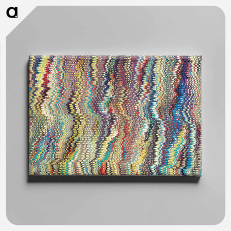 アートパネル-Remixed Glitch Pattern
 - 大英図書館 Canvas.