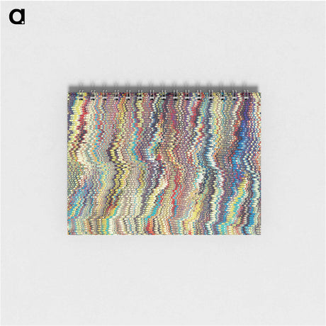 アートメモ帳-Remixed Glitch Pattern
 - 大英図書館 Memo.