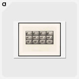 アートポストカード-Walking Lion
 - エドワード マイブリッジ Postcard.
