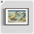 アートポスター-Hokusai's Thirty-six Views of Mount Fuji - 葛飾 北斎 Poster.