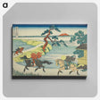 アートパネル-Hokusai's Thirty-six Views of Mount Fuji - 葛飾 北斎 Canvas.