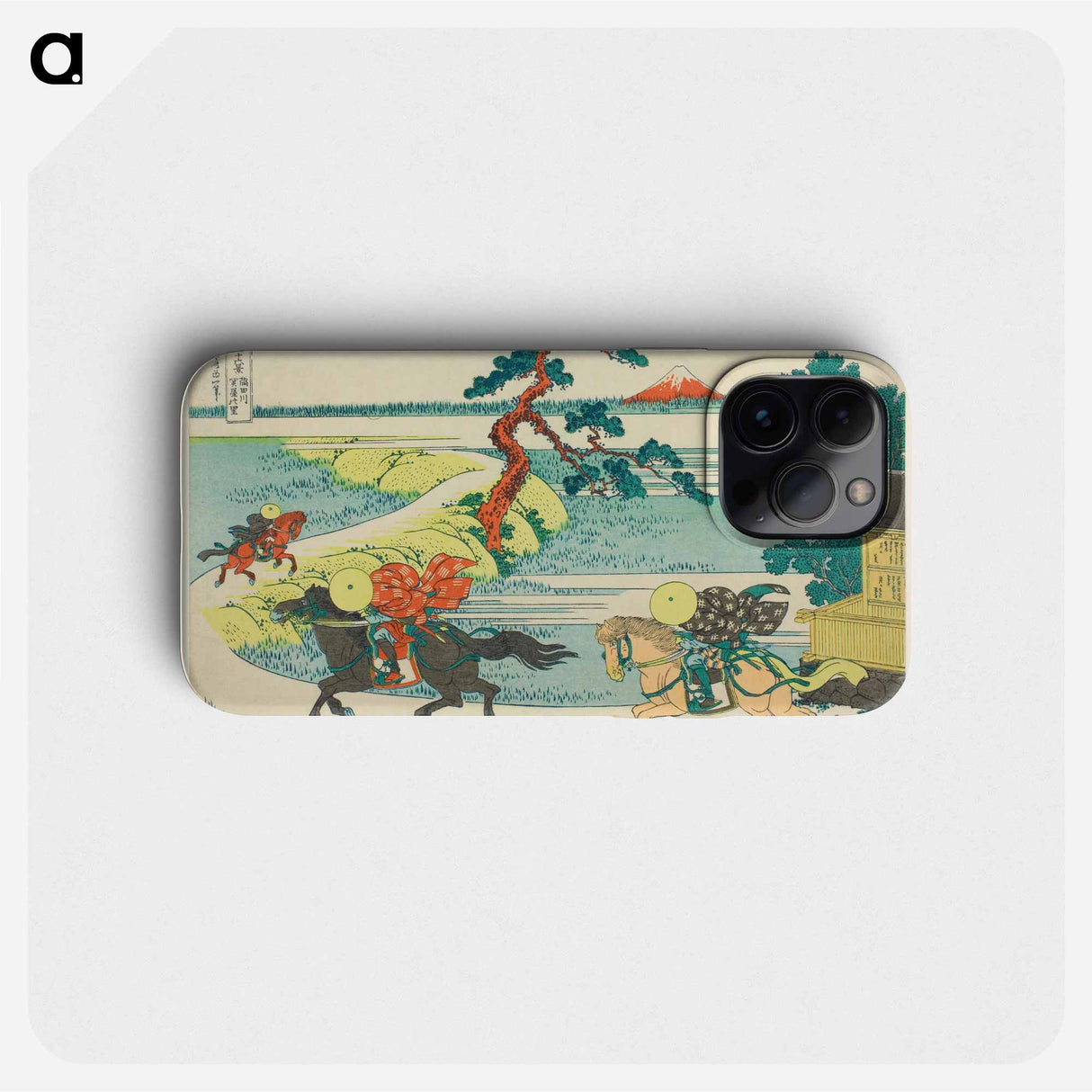 Hokusai's Thirty-six Views of Mount Fuji - Katsushika Hokusai Phone Case.