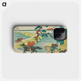 Hokusai's Thirty-six Views of Mount Fuji - Katsushika Hokusai Phone Case.