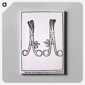 アートパネル-Eyelash Tweezers for Radical Extirpation of the Eyelashes
 - 国立医学図書館 Canvas.