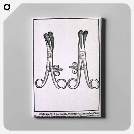 アートパネル-Eyelash Tweezers for Radical Extirpation of the Eyelashes
 - 国立医学図書館 Canvas.