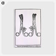 アートポストカード-Eyelash Tweezers for Radical Extirpation of the Eyelashes
 - 国立医学図書館 Postcard.