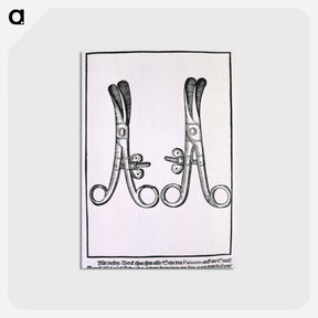 アートポストカード-Eyelash Tweezers for Radical Extirpation of the Eyelashes
 - 国立医学図書館 Postcard.